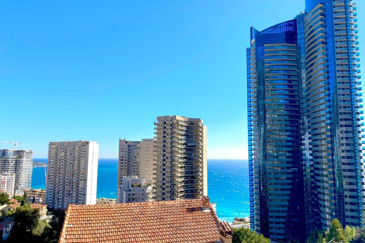 Luxurious Flat At 5 Min By Walk To Monaco, Free Parking And Sea View Apartment Beausoleil Exterior photo