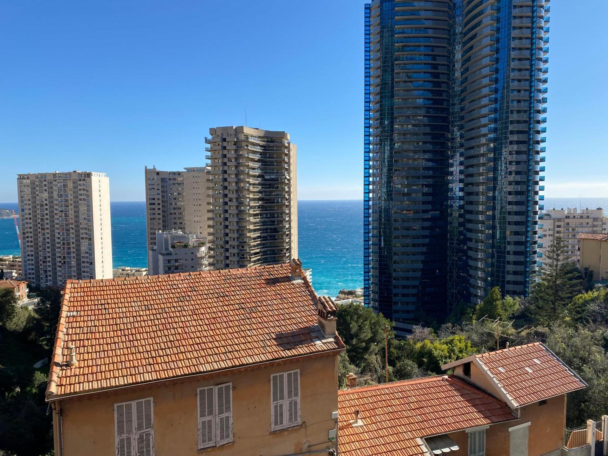 Luxurious Flat At 5 Min By Walk To Monaco, Free Parking And Sea View Apartment Beausoleil Exterior photo
